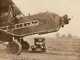 Un Argosy à triple moteur, 1927