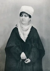 Une dame turque en costume extérieur, 1912