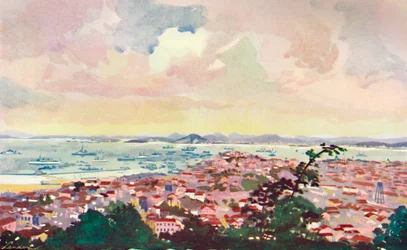 Vue de Rio et de la baie