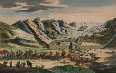 Vue de la célèbre Grande Muraille de Chine