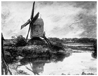 Un moulin à vent, 1802 1899