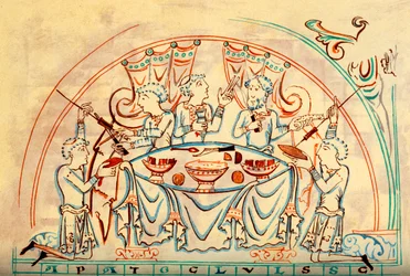 Un banquet, 11ème siècle