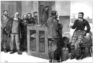 Conflit minier, Galles du Sud, 1875