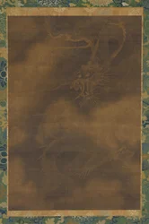 Un dragon et des nuages, dynastie Ming, 1368-1644