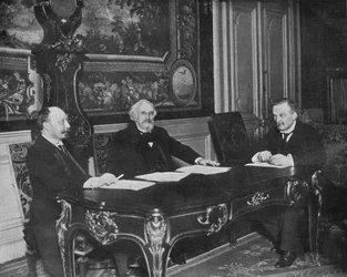 Une conférence financière des Alliés, Paris, 1915