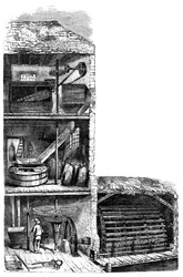 Un moulin à farine