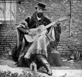 Un gaucho, Argentine, 1922