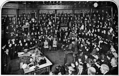 Une conférence à la Royal Institution, Londres