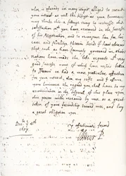 Une lettre d
