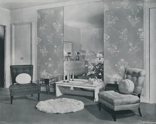 Une chambre moderne inspirée par les Chinois