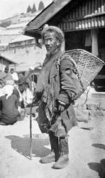 Un natif de Darjeeling, Bengale occidental, Inde