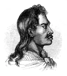 Un natif de Tahiti, 1848