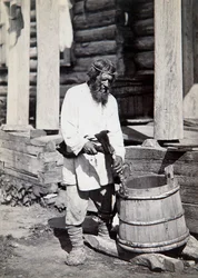 Un paysan, années 1890