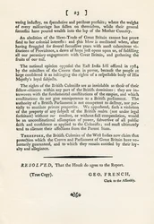 Une remontrance sur le sujet de la traite des esclaves, 1789 1965