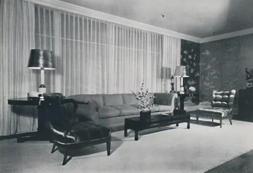 Une pièce aménagée par Lord & Taylor de New York, 1942