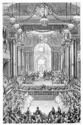 Un bal royal, 19e siècle