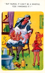 Une carte postale osée, début du 20e siècle