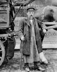 Un conducteur de train, Londres, 1926-1927