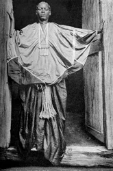 Une femme de Harar en tenue de fête, Éthiopie, 1922