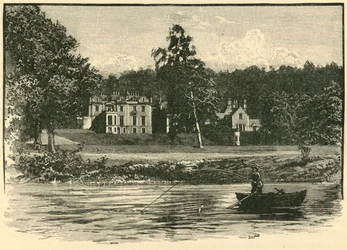 Abbotsford, depuis la rivière, 1898