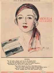 Abdulla Géographie - Riviera, 1934