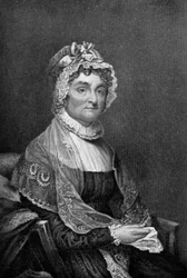 Abigail Adams 1744-1818, épouse du président John Adams, 18e siècle 1908