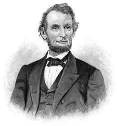 Abraham Lincoln, 16e président des États-Unis, 1900