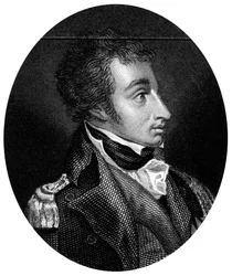 Amiral Sir William Sydney Smith 1764-1840, commandant naval, 1837