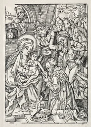 Adoration des Rois, vers 1500