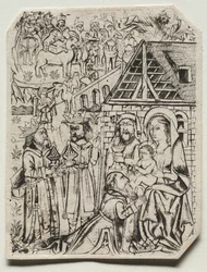 Adoration des Mages, 15e siècle