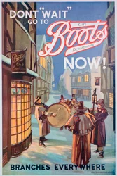 Publicité pour Boots the Chemists, 1924