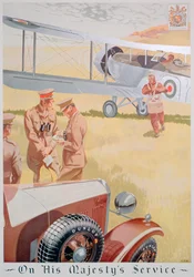 Publicité pour les pneus Dunlop, 1934