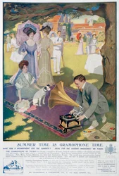 Publicité pour la Gramophone and Typewriter Co