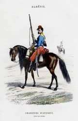 Cavalerie légère africaine, armée française en Algérie
