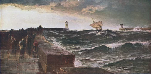 Après trois jours de tempête, 1885, vers 1902