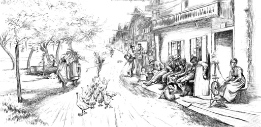 Après le labeur du jour, 1873 vers 1880-1882