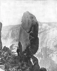 Colonne Agassiz, Yosemite, Californie, États-Unis, vers 1900