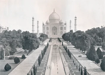 Agra. Le Taj Mahal, vers 1920
