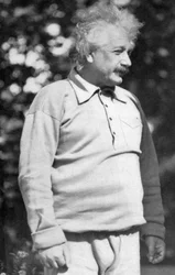 Albert Einstein 1879-1955, mathématicien et physicien théoricien germano-suisse, années 1930