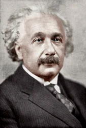 Albert Einstein, mathématicien et physicien théoricien germano-suisse