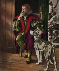 Albrecht Dürer 1471-1528. - Peinture de Gros, 1934