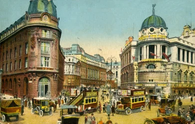 Aldwych, Londres, vers 1910