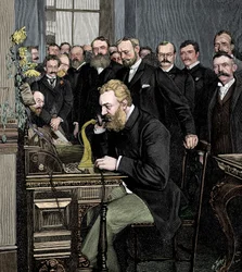 Alexander Graham Bell 1847-1922, inventeur américain d