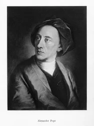 Alexander Pope, poète anglais, 19ème siècle