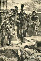 Alexandre et le corps de Darius, 1890