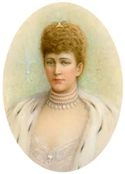 Alexandra, reine consort du roi Édouard VII du Royaume-Uni