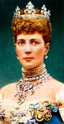 Alexandra de Danemark, fin du 19e siècle