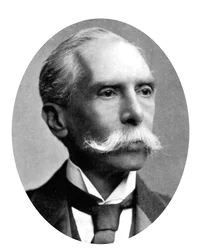 Alfred Austin, poète anglais, vers 1905