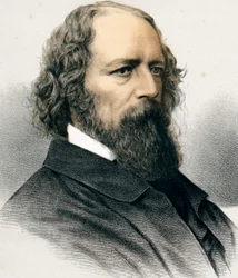 Alfred Tennyson, 1er baron Tennyson, poète anglais, vers 1880