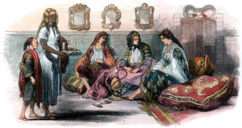 Femmes algériennes, 1857